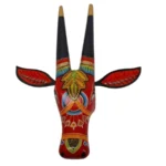 Wooden Cow head Wall Hanging